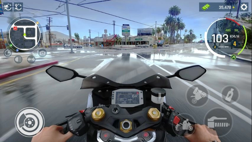 Real Moto Driving Racing World MOD